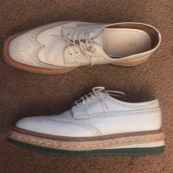 Prada Platform Loafers sz 39 - Picture 2 of 5